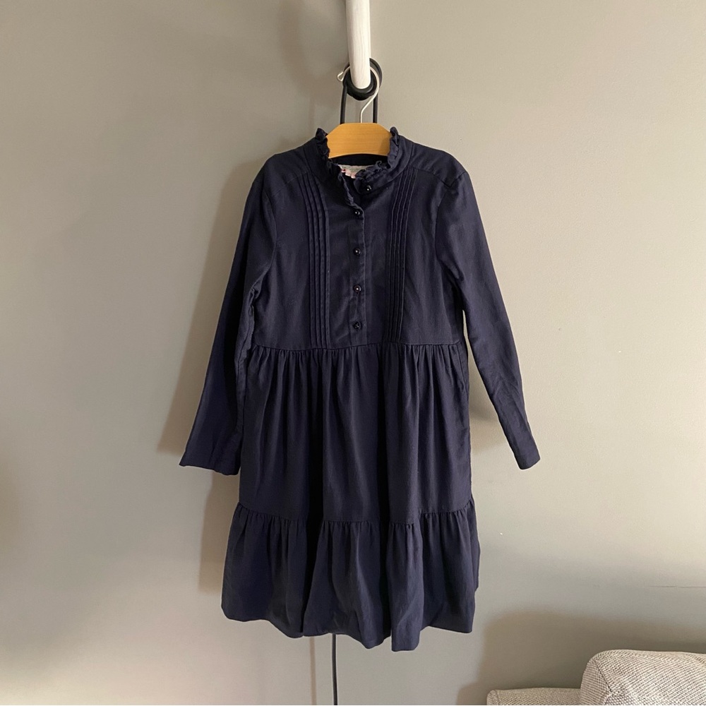 Bonpoint navy dress, 8 years